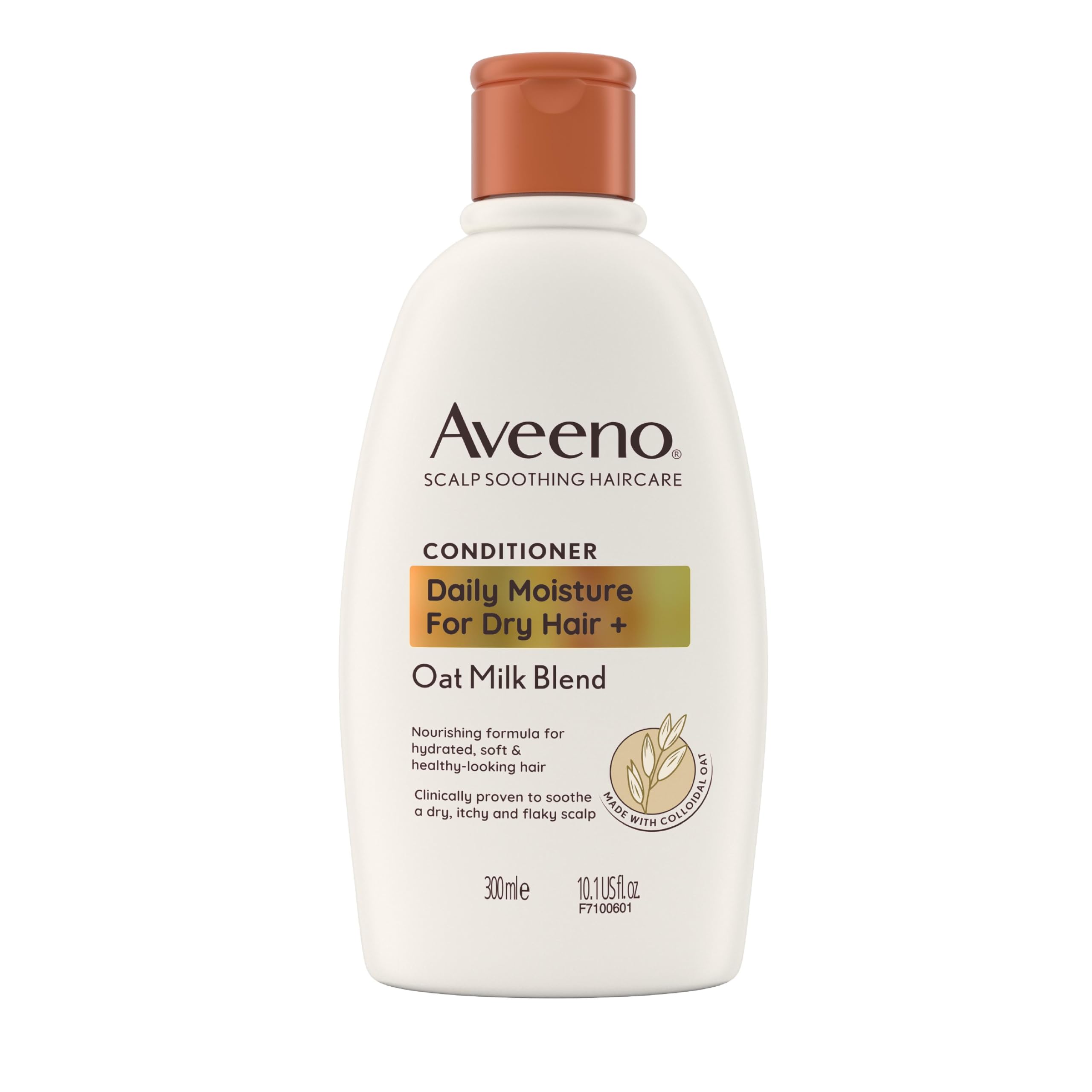 Aveeno Scalp Soothing Haircare Daily Moisture Conditioner, Oat Milk Blend, for D