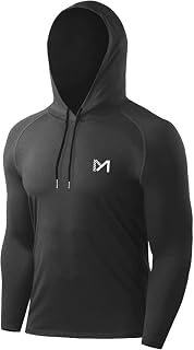MEETYOO Tee-Shirt Manches Longues Homme Running Fitness Sport Gym Baselayer Training