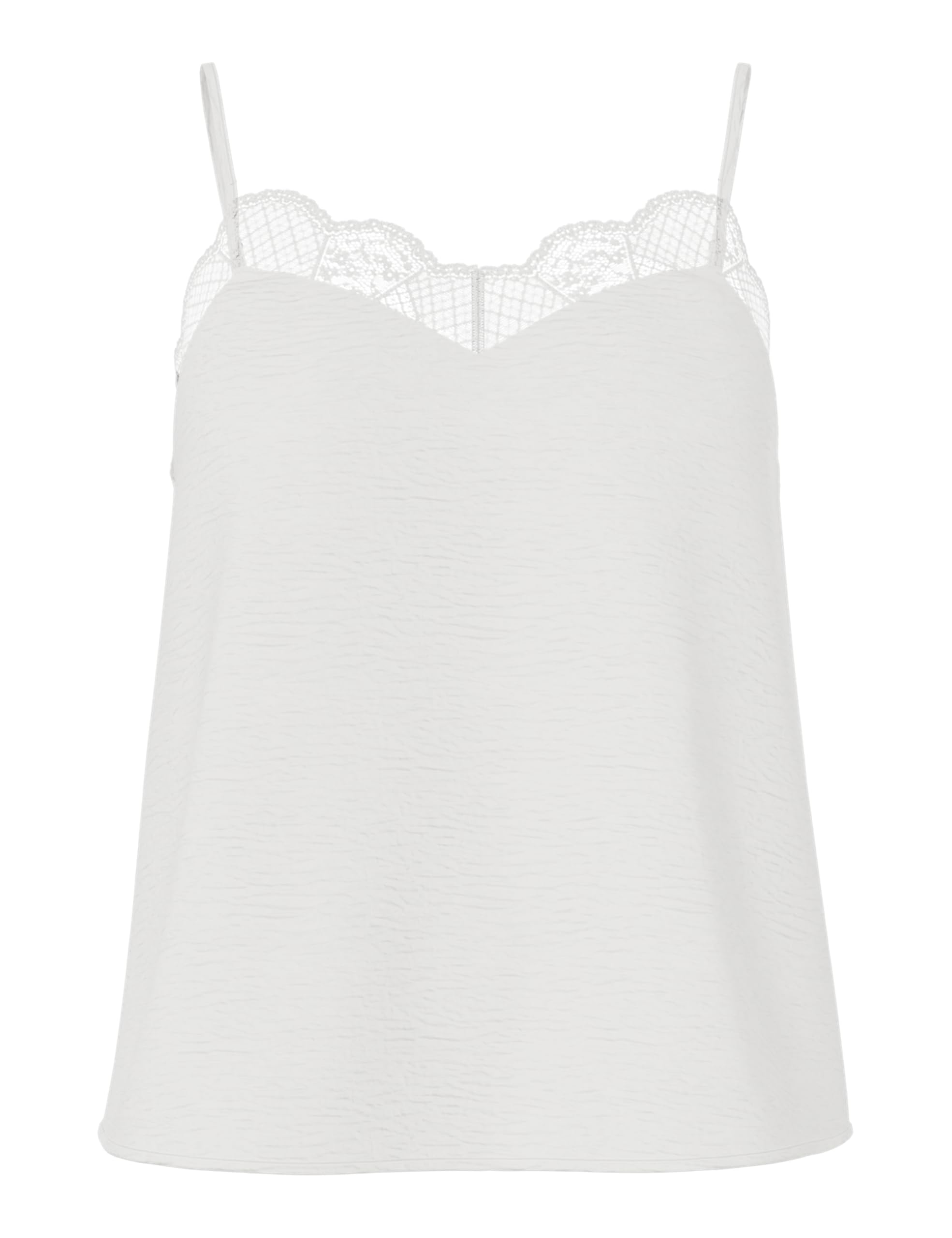 Pieces Women's Pctiffany Strap Lace Top Noos BC Top