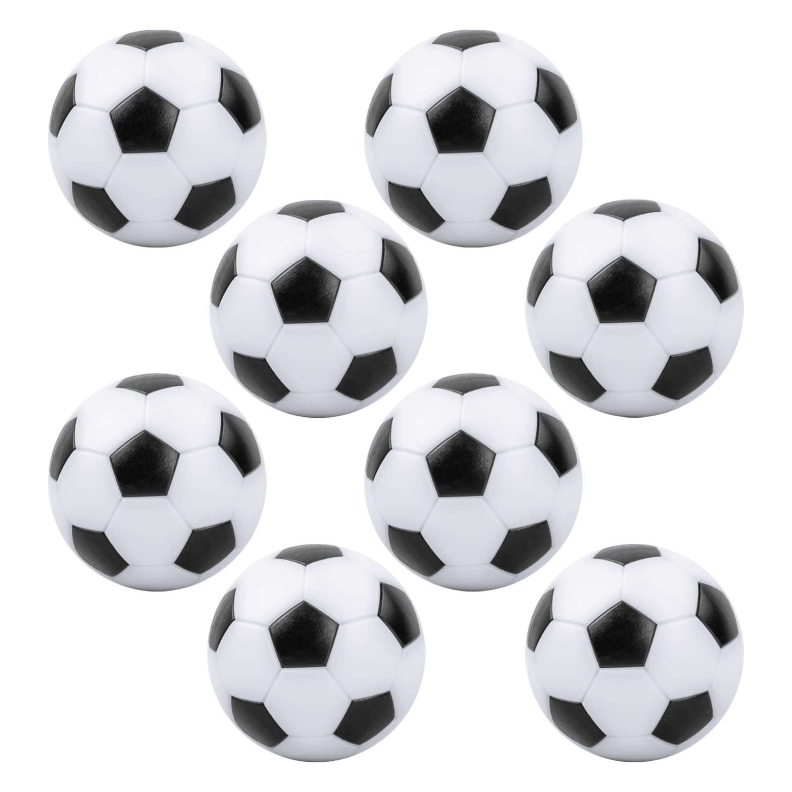 Dokpav 8 Pcs 32 mm Table Football Balls, Mini Table Football Environmentally Fri