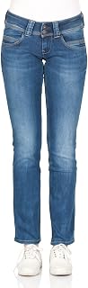 Pepe Jeans Women's Venus Jeans Regular Fit Low Waist Authentic Rope