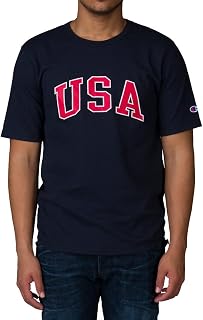 Champion Boys T-Shirt, Kids' T-Shirt For Boys, Lightweight Tee for Kids, Script & Print
