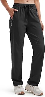 Libin Women's Hiking Pants Lightweight Quick Dry Cargo Pants Casual Safari Work Travel Outdoor Clothes