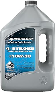 Quicksilver 10W-30 Marine Engine Oil, 1 Gallon