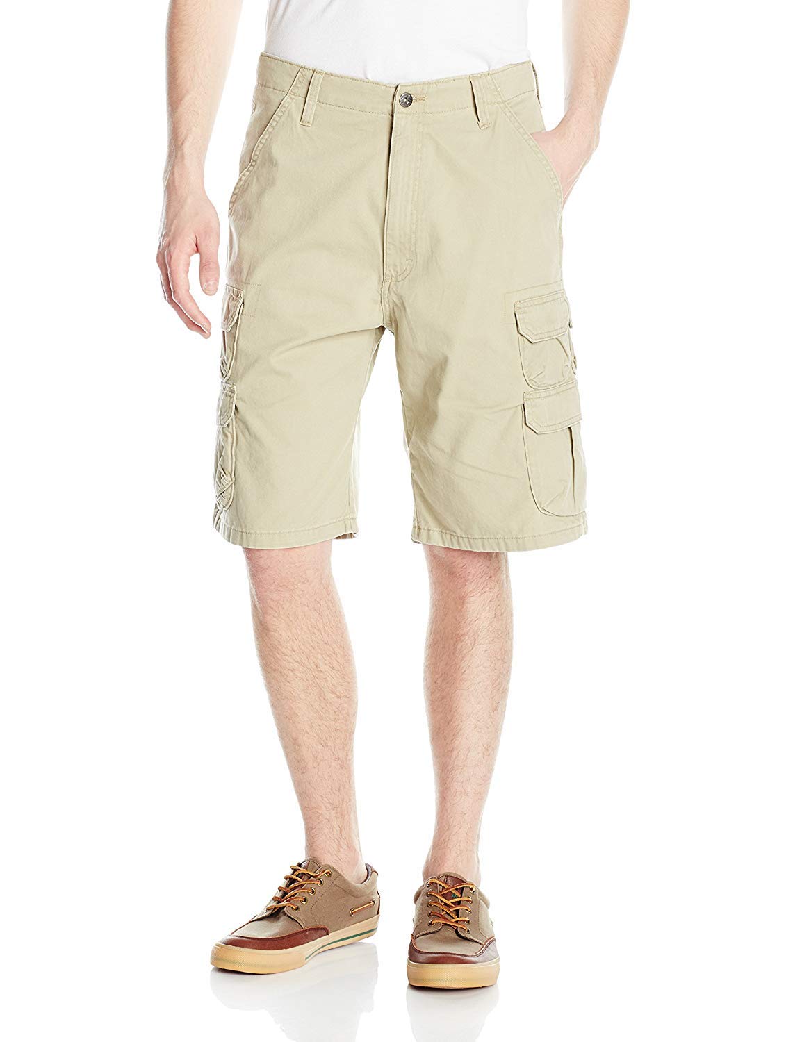 Wrangler Authentics Premium Twill Cargo Shorts - Men's Cargo Shorts