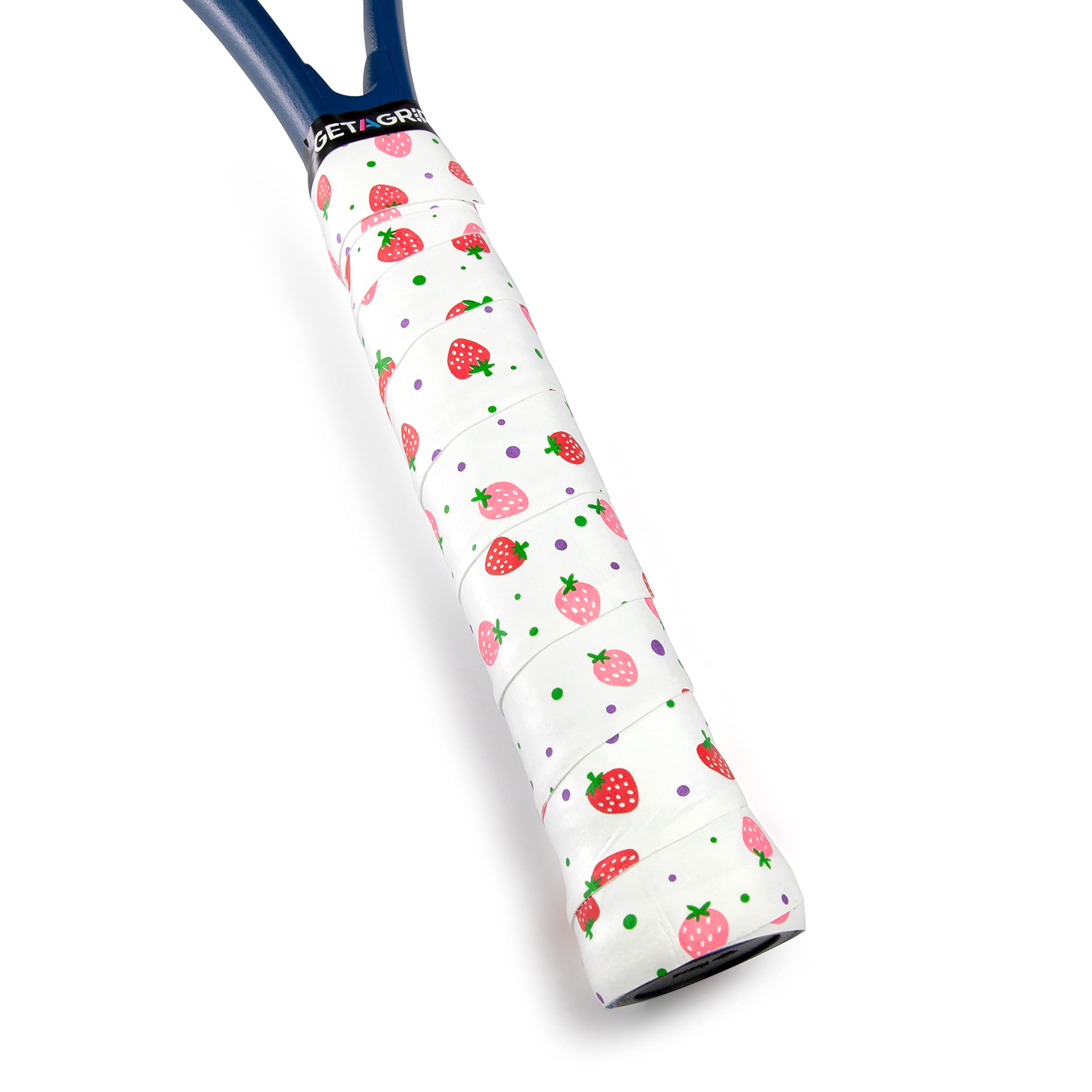 GET A GRIP - Custom Tennis Racket Grip Tape - Anti-Slip/Quick-Drying Tennis Over