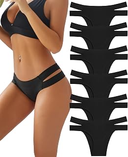 FINETOO Seamless Panties Women Hipster Invisible Underwear Sexy Comfortable Briefs Panties Multiple Pack of 6 S-XL