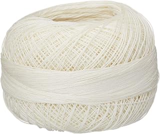 Lizbeth Size 80 HH80610 HH80 Cotton Thread 184 Yds 10G, Cream