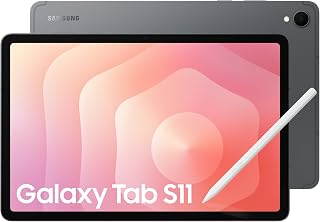 Samsung Galaxy Tab S11, AI Tablet, Wi-Fi, Lightweight Design, Multi-Modal AI Tools, DeX Connect, 128GB Storage, 12GB Memory, Long Battery Life, Grey, 3 Year Extended Warranty (UK Version)