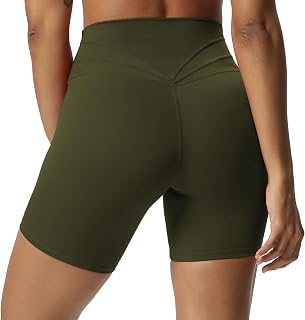 Aoxjox Women's Trinity Biker Shorts Yoga Shorts