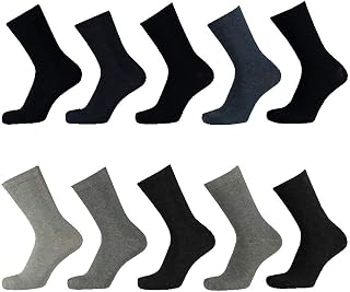 Set of 10 Cotton Socks for Boys and Girls