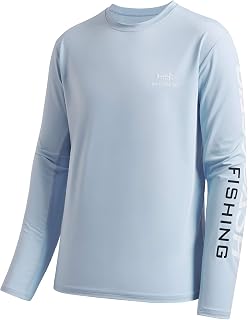 Bassdash Men's Fishing Shirts, UV Sun Protection UPF 50+ Long Sleeve T-Shirt