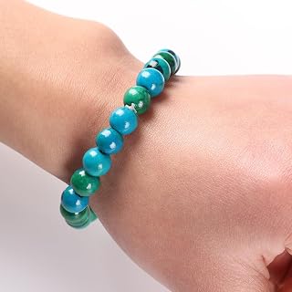 Stone Beads Bracelet Tiger Eye Crystal Quartz Beads Bangles Women Men Reiki Healling Jewelry