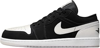 Jordan 1 Low Men's Baseball Diamond Limited Edition DH6931-001, Black Cyber White Black, 43 EU