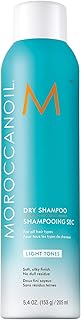 Moroccanoil Dry Shampoo Light Tones | Removes up to 85% of oil from hair*, no dull residue, helps balance brassiness, silky finish