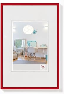 walther design photo frame red 30 x 40 cm plastic frame New Lifestyle KV040R