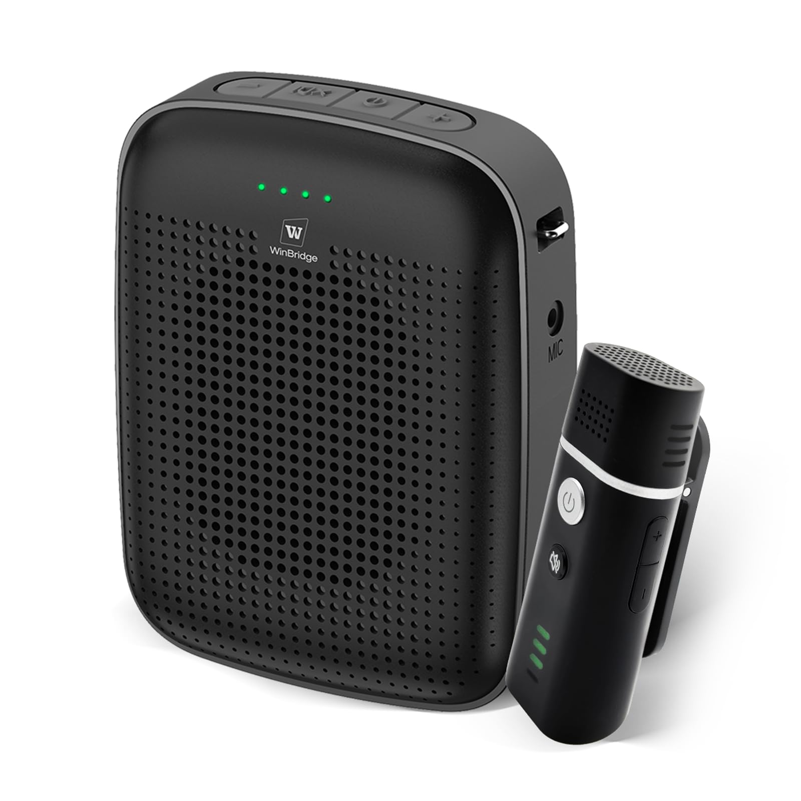 Voice Amplifier with Wireless Lapel Microphone for Teachers | 15W Portable Mini 