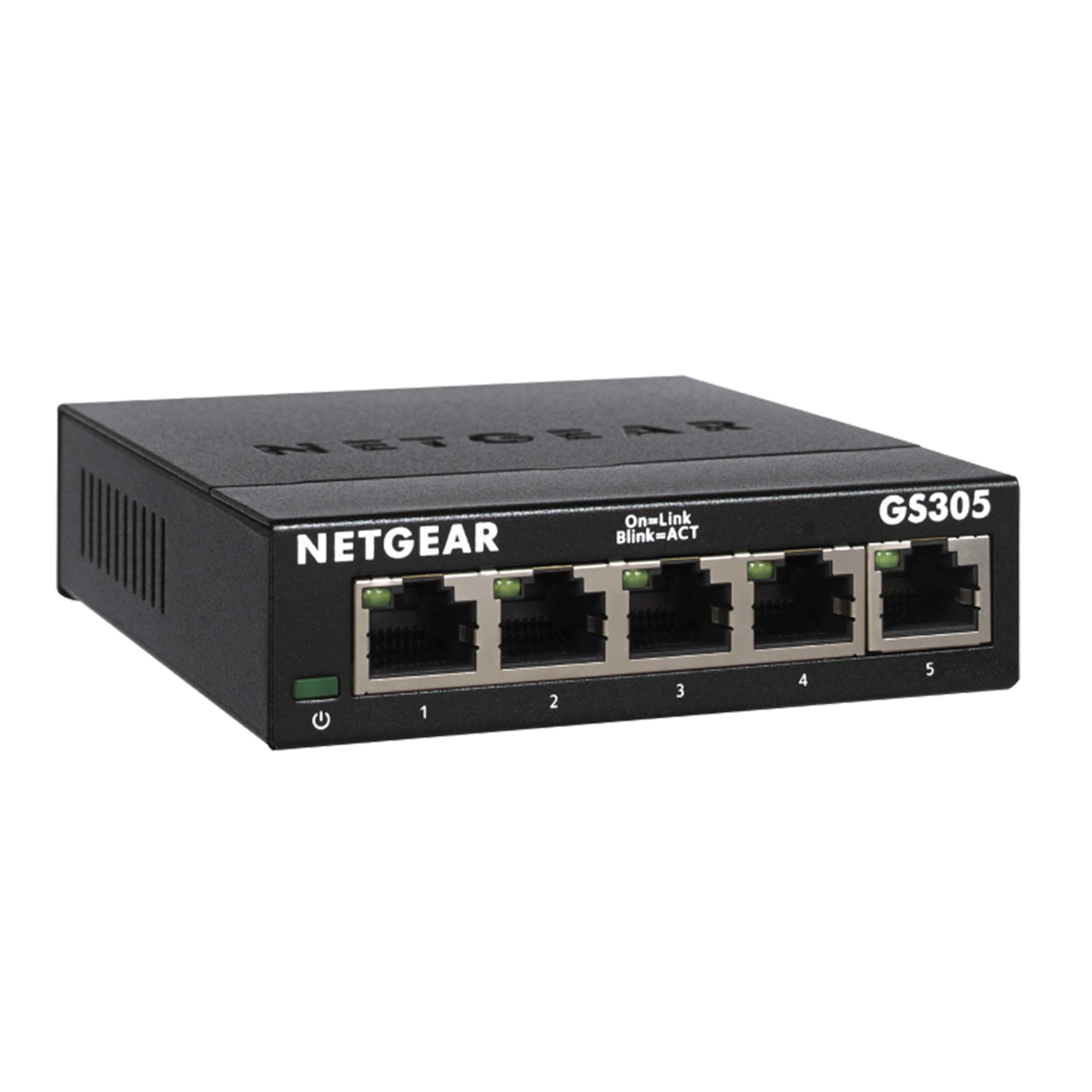 NETGEAR 5-Port Gigabit Ethernet Unmanaged Network Switch (GS305) | Home Network 