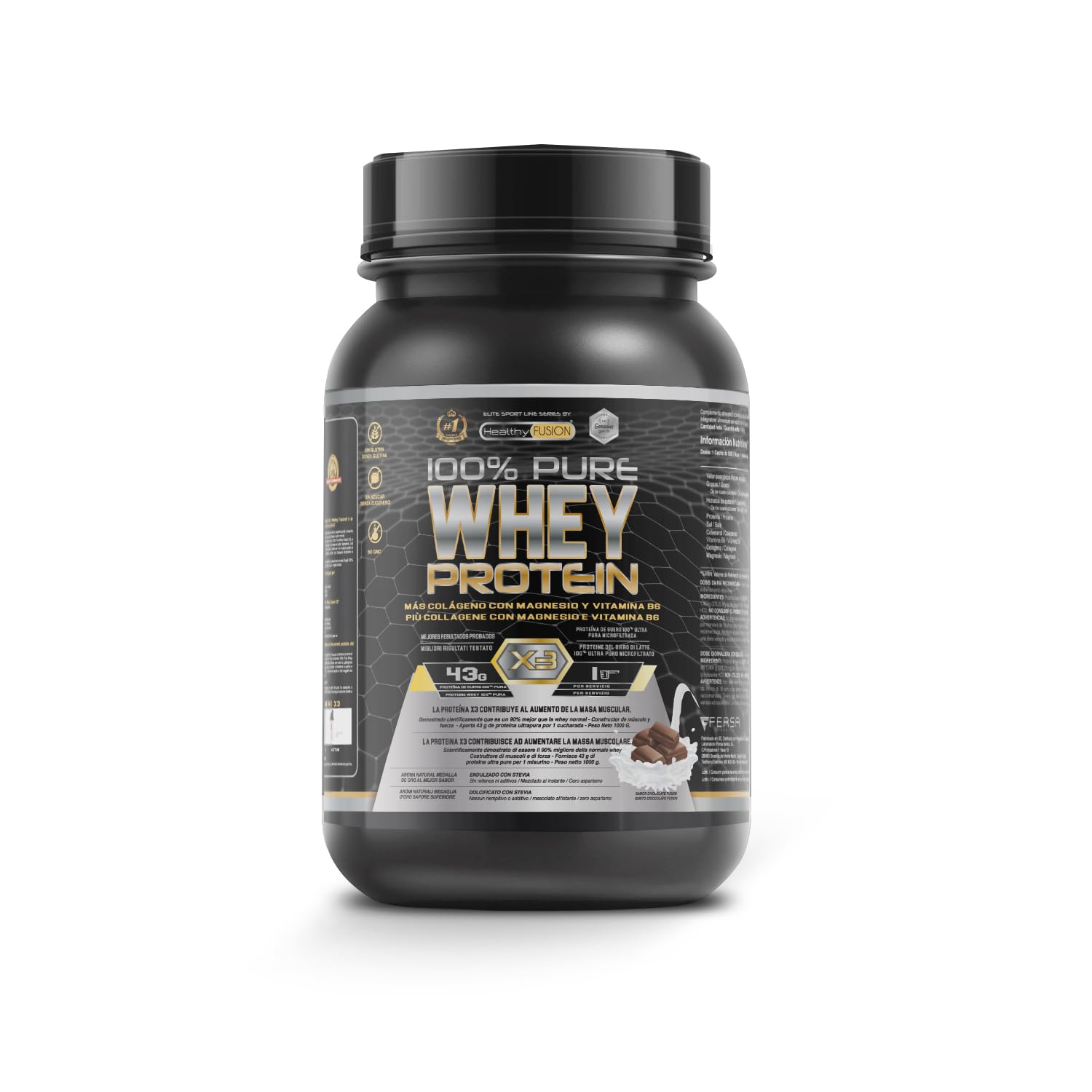 Whey Protein | Pure Whey Protein with Collagen + Magnesium | Improve Your Workou