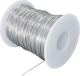 18 Gauge (1 mm) 304 Stainless Steel Wire 100 Ft for Bailing Wire Sculpting Wire Jewelry Making Wire