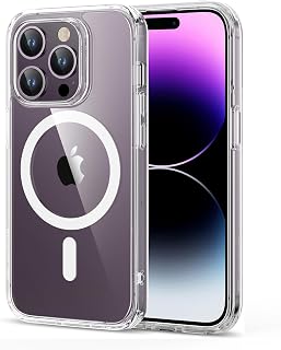 ESR Classic Hybrid Cover per iPhone 14 Pro Max, Trasparente