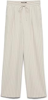 VERO MODA Wide Leg Trousers VMJESMILO Mid Waist Trousers