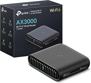 TP-Link Roam 6 AX3000 Dual-Band Wi-Fi 6 Travel Router (TL-WR3002X) | Multi-Gig Portable, OpenVPN, WireGuard, Public Network Sharing, Hotel/Cruise Approved, Phone Tethering, USB 3.0, Multi-Mode