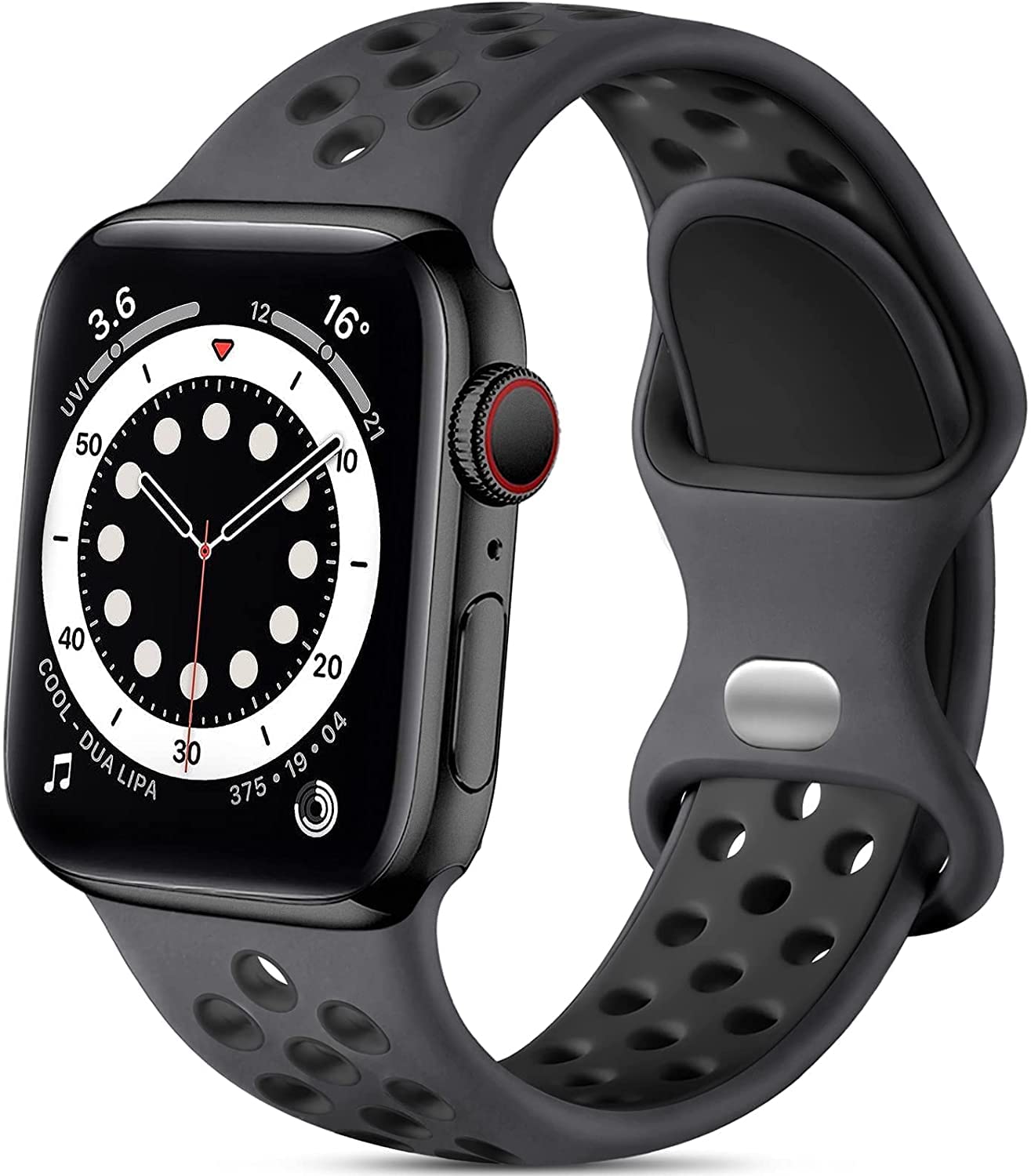 Lerobo Sport Band for Apple Watch Bands 44mm 45mm 46mm 42mm 49mm Men Women | Sof