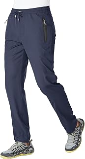 YSENTO Pantaloni sportivi leggeri da uomo, lunghi, estivi