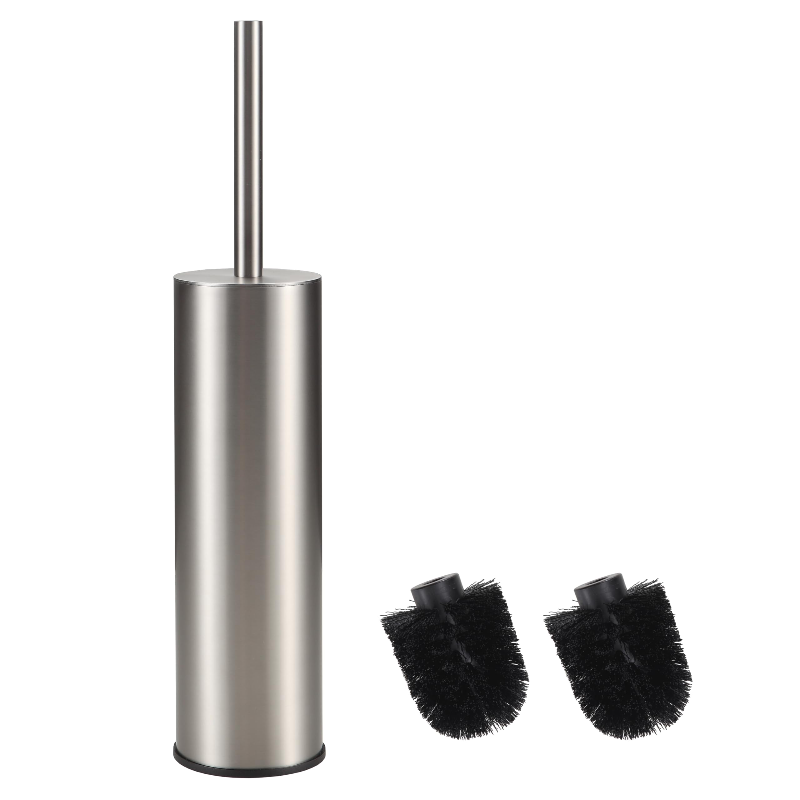 BGL 304 Round Brush Nickel Long Toilet Brush Holder Made of 304 Stainless Steel