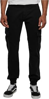 Urban Classics Men's Washed Cargo Twill Jogging Pants Trouser