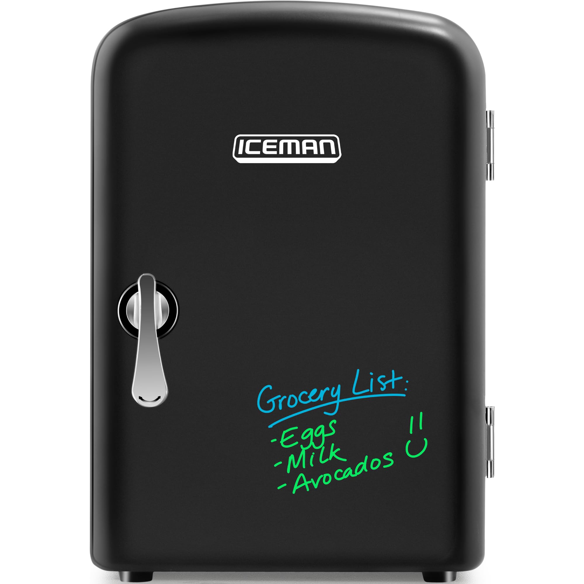 Iceman Mini Portable Eraser Personal Fridge, Cools & Heats, 4 Litre Capacity, Ch