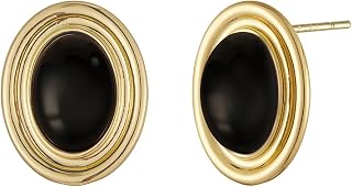 Black Earrings for Women Black and Gold Chunky Earrings