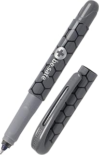 Online be.safe roller ball with antibacterial surface, ball for right and left-handed users, ergonomic handle, standard, 21592/3D, black be.safe