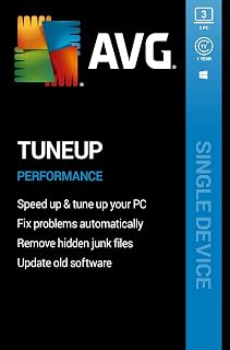 AVG PC TuneUp 2020 | 3 Devices | 1 Year | PC | PC Activation Code by email