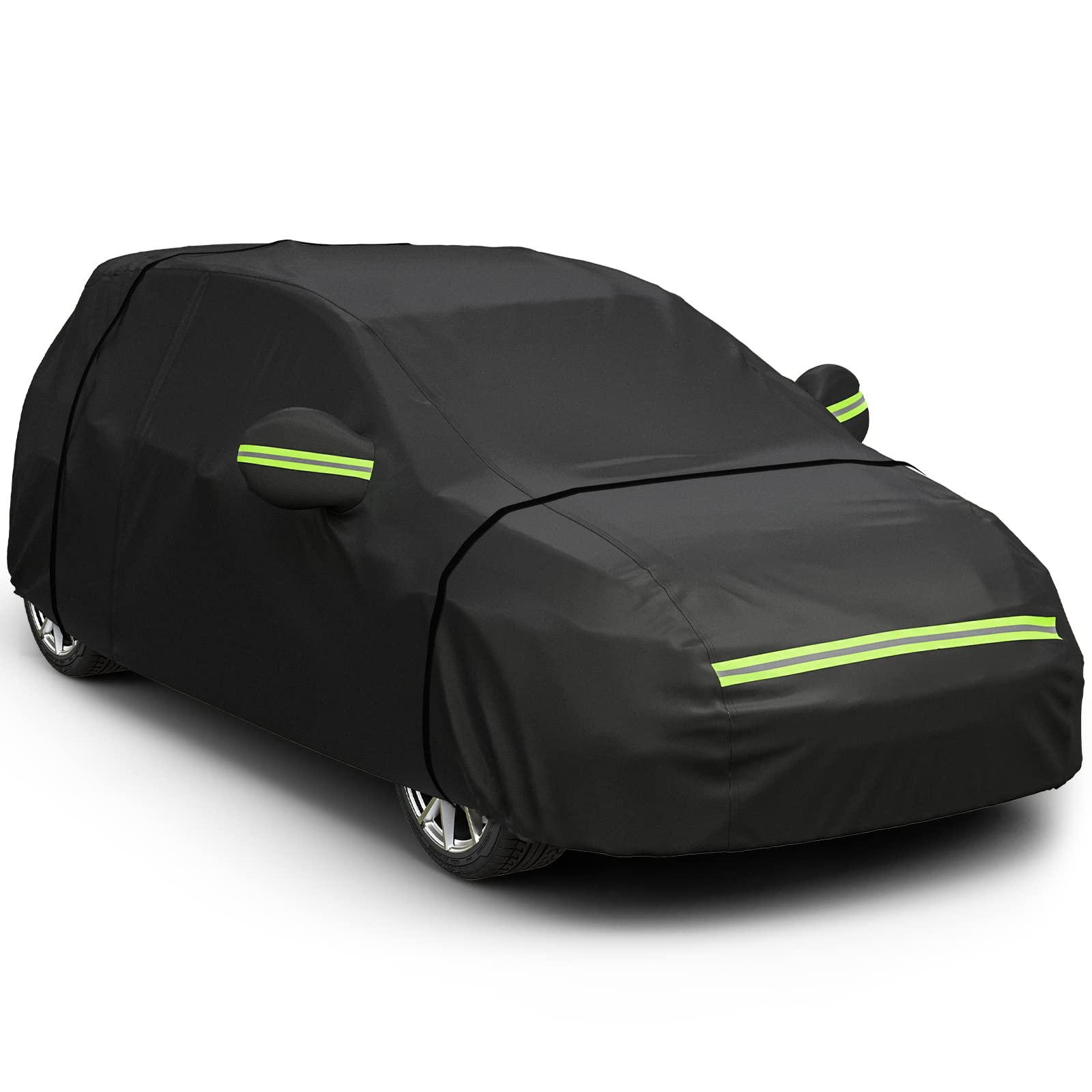 Favoto Hatchback Car Cover, Out Door Full Car Covers Waterproof Large with Right
