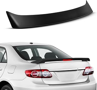 SCITOO ABS Black Rear Trunk Spoiler Wing | Body Kits Replacement for 2003-2013 for Toyota Corolla