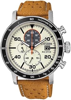 Citizen CA0641-16X Men's Chronograph Quartz Watch with Leather Strap
