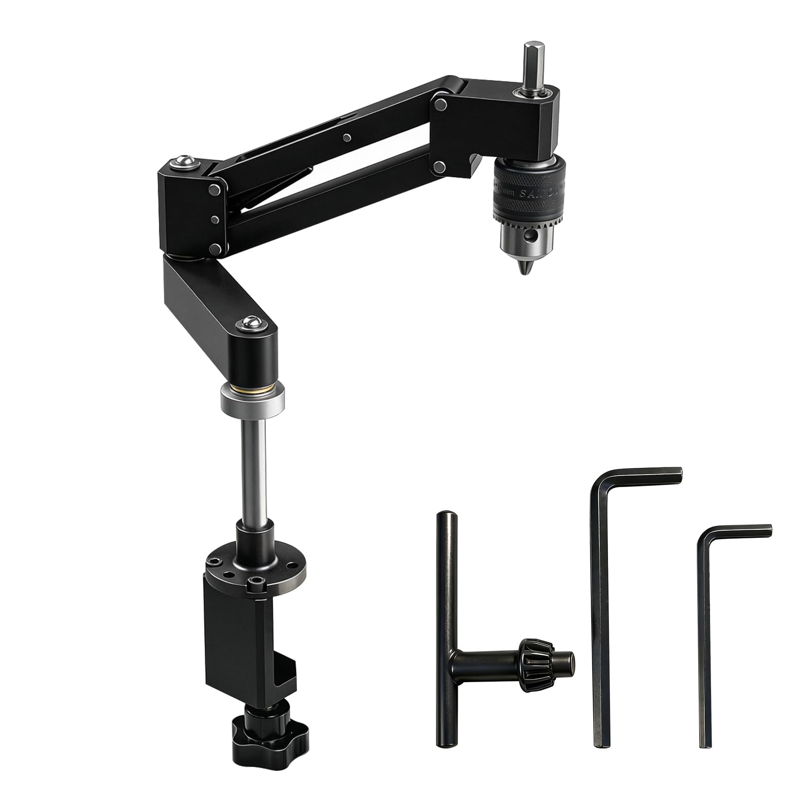 Tapping Machine Cantilever Bracket CNC Aluminum Alloy Anodized Finish 1.5-10mm C