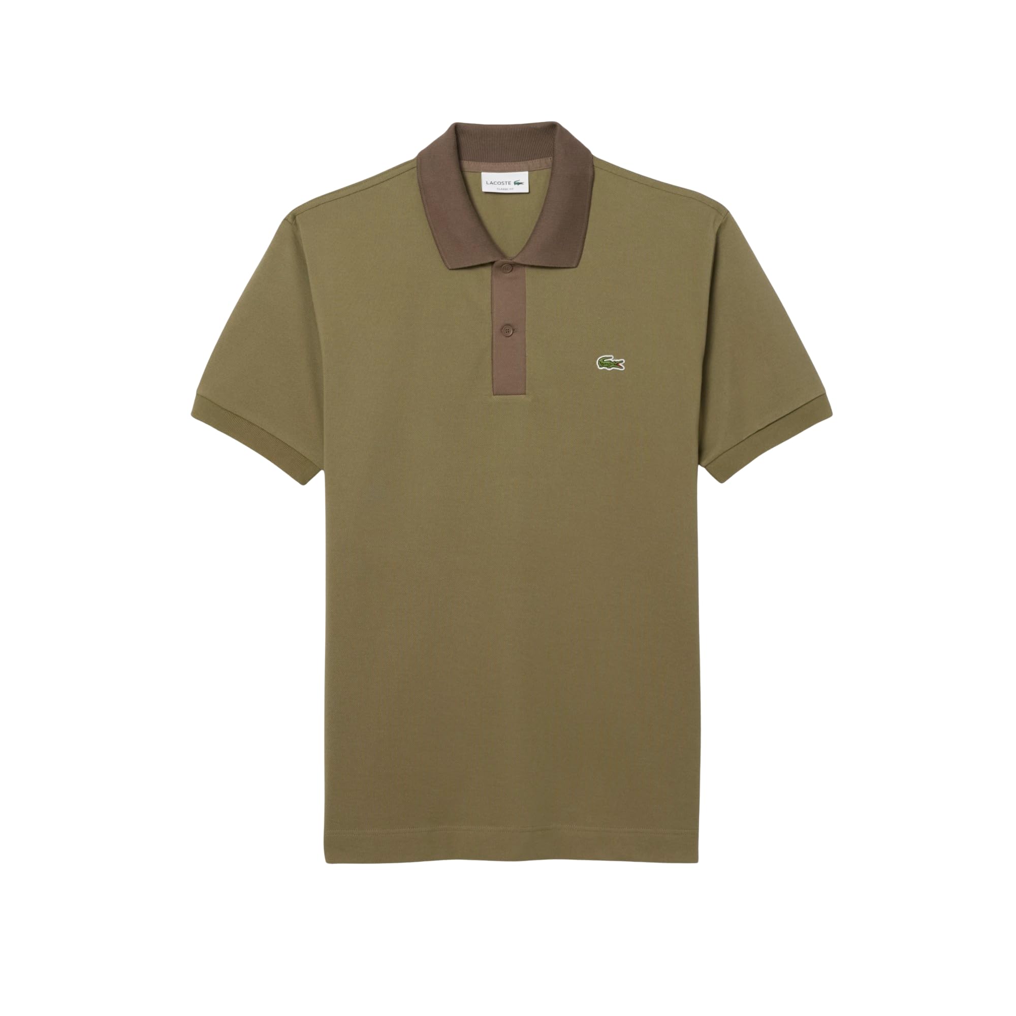 Lacoste Men's Classic Fit Contrast Collar L.12.12 Polo Shirt