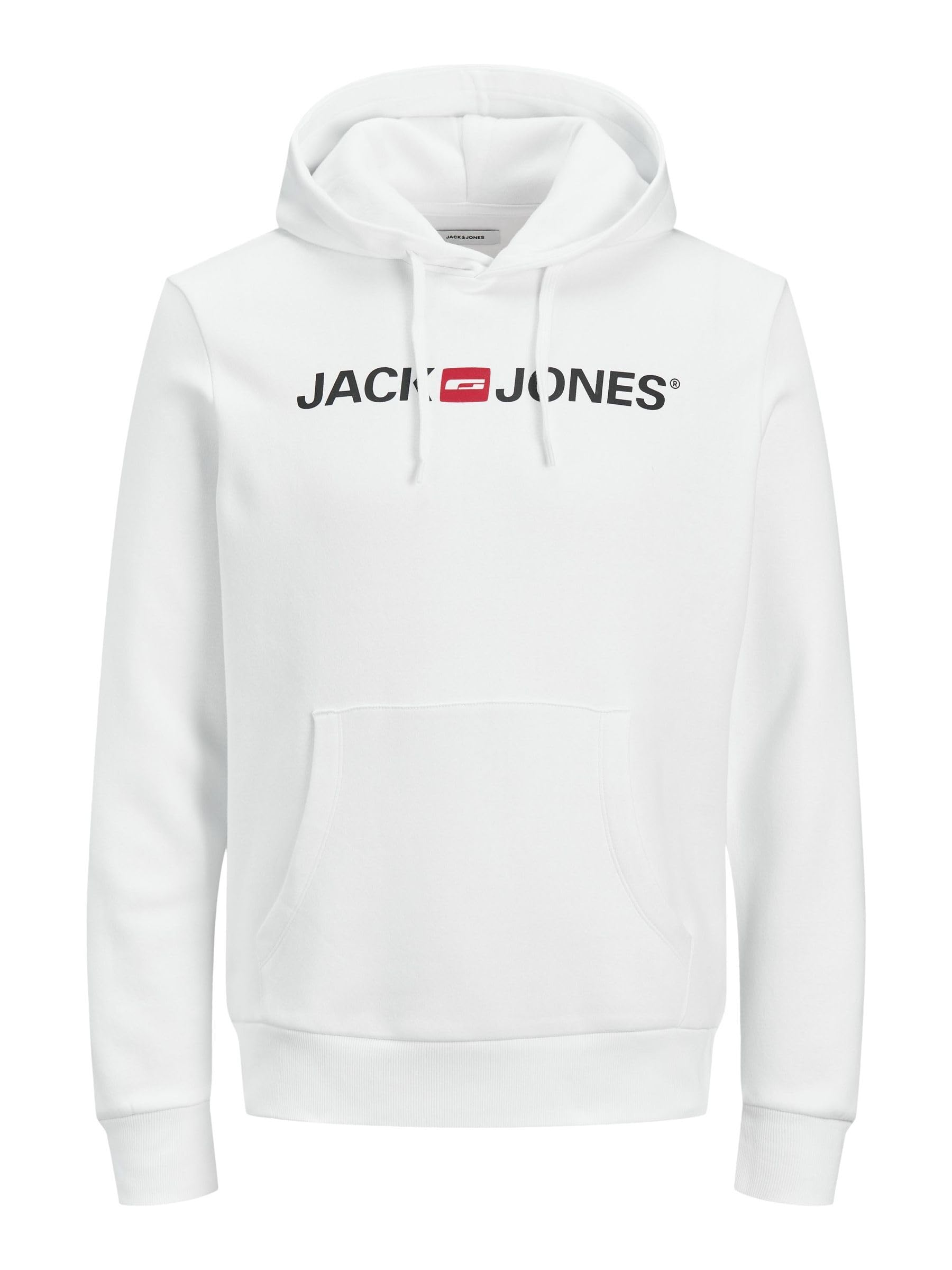 JACK & JONES Men’s Hoodie, Hooded Jumper with Logo