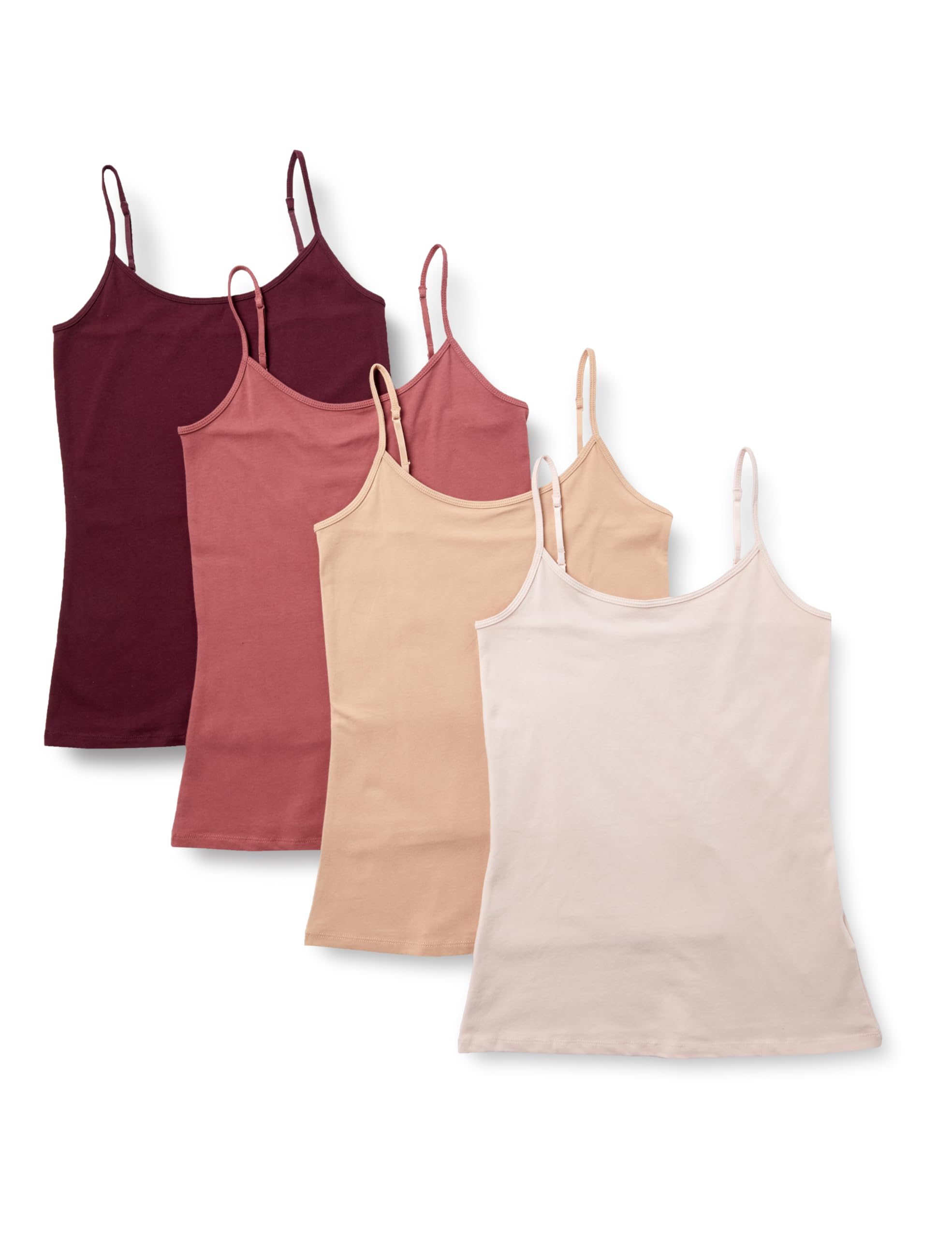 Amazon Essentials Women's 4-Pack Slim-Fit Camisole