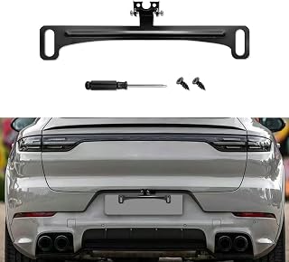 Reverse Rear Camera License Plate Bracket, License Plate Camera Blocker, Mirror Camera Accessory Rear Camera Mount, Adjustable Rearview Camera Holder Installation Holder for Backup View Camera