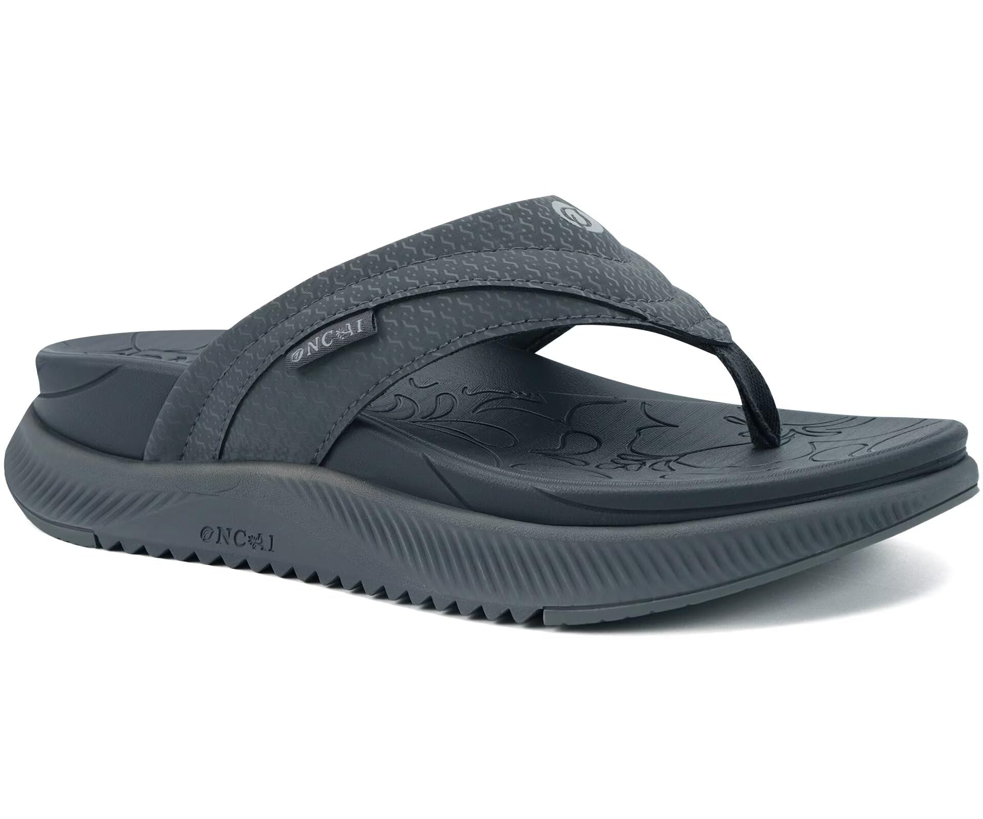 ONCAI Womens Flip Flops Orthopedic Padding Hiking Sandals for Women Arch Support