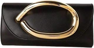 Clutch Purses for Women, Evening Bag with Chain and Metal Handle, Stylish & Elegant for Dinners, Weddings and Celebrations