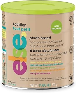Else Toddler Nutritional Drink - Dairy Free Toddler Nutrition Drink Powder - Lactose Free, Plant Based Formula for Kids 12+ Months - Complete Supplement, Clean Label Purity Certified (700g)
