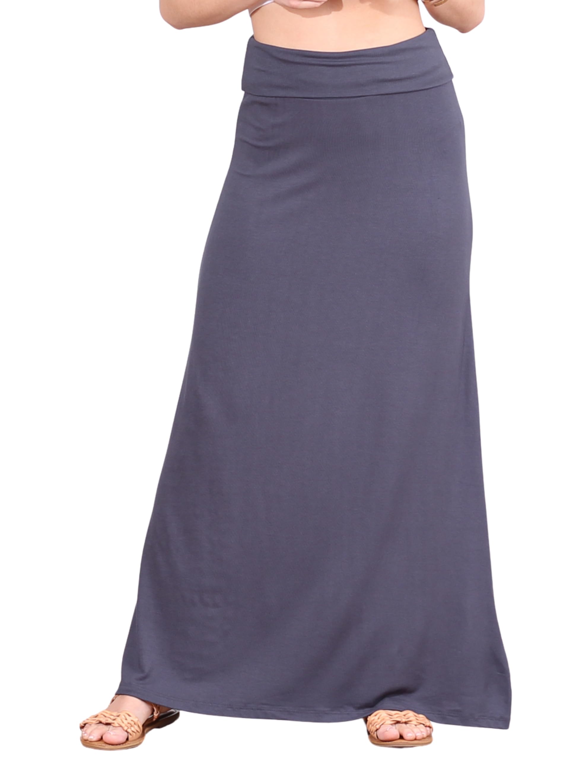 Popana Long Maxi Skirt for Women, Flowy Long Skirts for Women