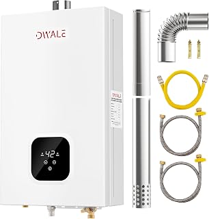 Propane Tankless Water Heater, 4.21GPM 16L Indoor, Constant Water Heater, Instant Hot Propane Gas Water Heater, Constant Temperature with Multi-Protection