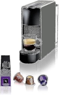 Nespresso by Breville Essenza Mini Espresso Maker - Grey (Renewed)