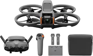 DJI Avata 2 Fly More Combo (3 Batteries), FPV Drone with Camera 4K | Includes Goggles 3 & RC Motion 3, Immersive Flight Experience, Built-in Propeller Guard, Easy Flip/Roll